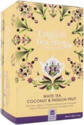 English Tea Shop ETS 20 Bio Fehér tea kókusszal és maracujával 20 filter