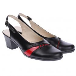 MITVAS Pantofi dama eleganti, piele naturala, Made in Romania, PS35LR