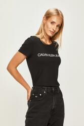 Calvin Klein Jeans - T-shirt - fekete XS - answear - 11 990 Ft