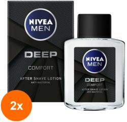 Nivea Men Deep Comfort lotion 2x100 ml