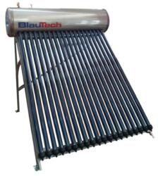 Blautech Panou solar cu 15 tuburi vidate pentru preparare apa calda menajera cu rezervor inox presurizat 125 litri BlauTech (SP-H-15)