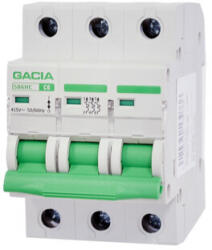 GACIA Disjunctor 3P C6A 4.5kA GACIA (GACIA SB6HC-3C6)