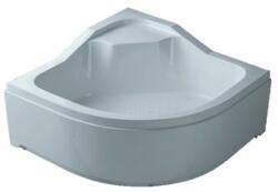 GOBE Cadita de dus 90 x 90 cm, semirotunda, inalt, cu sifon si suport, T09, GOBE (20440307)