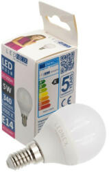 LedNex Bec LED, E14, 5W, sferic, 3000K, LEDNEX (LED BULB G45)