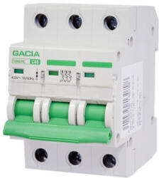 GACIA Disjunctor 3P C40A 4.5kA GACIA (GACIA SB6HC-3C40)