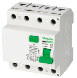 GACIA Intrerupator diferential 3P+N 63A/30MA GACIA (GACIA SR6NM-463-30)