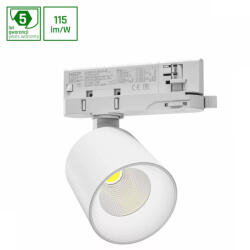 SpectrumLED 6, 5-20W 3000K COB 36°/ 60° fehér sínes lámpa SpectrumLED (SP SLI033024WW_PW)
