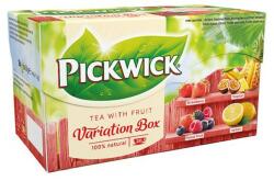 Pickwick Gyümölcstea PICKWICK Fruit Fusion piros variációk eper-trópusi gyümölcs-erdei-citrom 20 filter/doboz