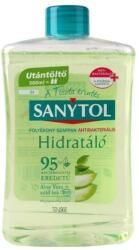 Sanytol Folyékony szappan utántöltő SANYTOL zöld tea és aloe vera 500ml - papiriroszerplaza