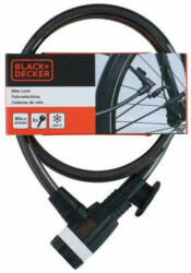 PET TOYS BLACK+DECKER Kerékpár kábelzár Ø1x90cm, 250g, 3 kulcs (Ado8711252233895)