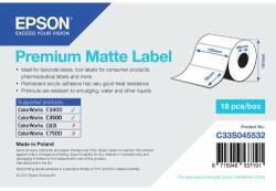 Epson Premium Matte Label Alb (C33S045532)
