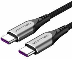 Vention USB-C 3.1/M -> USB-C 3.1/M, (textil, gri), 1, 5 m, cablu (TAAHG)