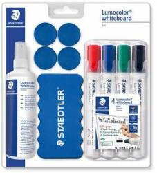 STAEDTLER Set de markere pentru tablă, 2 mm, conice, STAEDTLER "Lumocolor® Set 613 S", 10 bucăți (613 S)