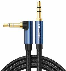 UGREEN Cablu audio Ugreen AUX înclinat mini 3, 5 mm 2m albastru (AV112) (60181)