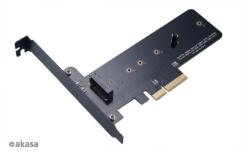 Akasa M. 2 X4 PCI-E Adapter Kártya Fekete (AK-PCCM2P-01)