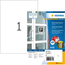 HERMA Etiketten A4 weiß 210x297 mm Papier wetterfest 80 St. (10775) (10775)