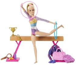 Mattel Barbie: Set de joacă - gimnastică (HRG52) Papusa Barbie