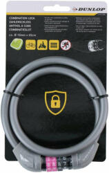 Dunlop kerékpárzár kábel kombináló 1, 0x65cm - szürke (com5902431042510)