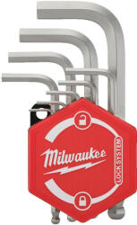 Milwaukee összecsukható torx imbuszkulcs készlet, 8 részes (4932492399)