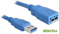 Delock USB 3.0 Hosszabbító Kék 3m 82540 (kifutott)