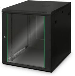 ASSMANN 12U Professional Wall Mounting Cabinet 600x600 fekete DN-19 12U-6/6-EC-SW (DN-19 12U-6/6-EC-SW)