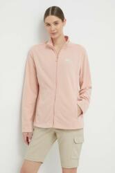 Jack Wolfskin sportos pulóver Taunus rózsaszín, sima - rózsaszín S - answear - 28 990 Ft