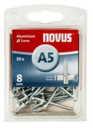 Novus popszegecsek alumínium A5 8 mm 2.5-4.5 30 db