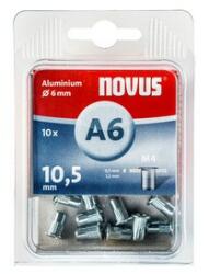 Novus popszegecs-anya M4 A6 x 10.5 alu 0.5-1.5 10DB