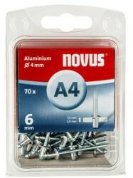  Novus popszegecsek alumínium A4 6 mm 1.5-3.0 70 db