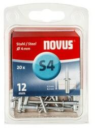 Novus popszegecsek acél S4 12 mm 6.5-8.5 20 db