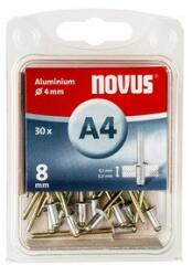  Novus popszegecsek alumínium A4 8 mm 3.5-5.0 30 db