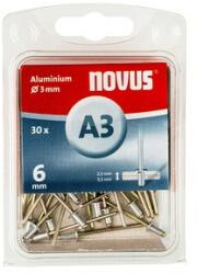  Novus popszegecsek alumínium A3 6 mm 2.5-3.5 30 db
