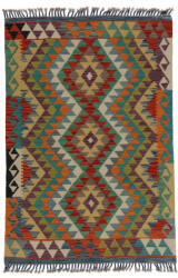 Bakhtar Kilim szőnyeg Chobi 105x152 kézi szövésű afgán gyapjú kilim (103115)
