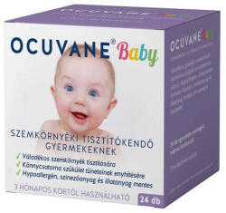  Ocuvane Baby szemkörnyéki tisztítókendő gyermekeknek (24 db)