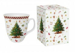 Duo Gift D. G. 36589 Porcelánbögre 650ml, dobozban, Christmas Tree 2 (59o2693936589)