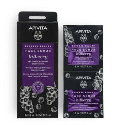  Apivita Express Beauty arcradír áfonyával (2x8 ml)