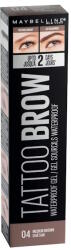 Maybelline Tattoo vízálló szemöldökformázó gél nőknek - 04 MEDIUM BROWN