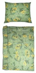 Vlnka Lenjerie de pat stil franțuzesc, din bumbac, floare galbenă mărimi așternuturi 200x200 (12-00314-220)
