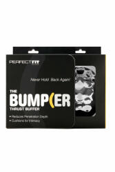 Perfect Fit Brand The Bumper - here- és péniszgyűrű szett - fekete (2 db) - szexkozpont