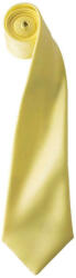Premier szatén 144 cm-es férfi nyakkendő PR750, Lemon