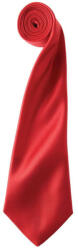Premier szatén 144 cm-es férfi nyakkendő PR750, Red