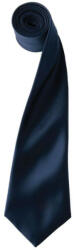 Premier szatén 144 cm-es férfi nyakkendő PR750, Navy