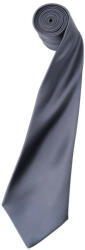Premier szatén 144 cm-es férfi nyakkendő PR750, Steel