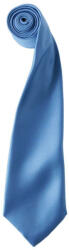 Premier szatén 144 cm-es férfi nyakkendő PR750, Mid Blue
