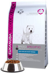 EUKANUBA Hrana uscata pentru caini Eukanuba West Highland White Terrier, Pui, 2.5Kg