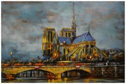 Thermobrass Tablou metal 3D model Notre Dame 120 x 80 x 3 cm (HCTSS0008)