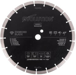 Evolution Disc diamantat segmentat 300 x 22.2 x 2.9 mm Evolution D300SEG-CS - Disc de taiere