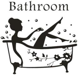 Vanshe Homedecor Falmatrica fürdőszobába - Fürdőkád