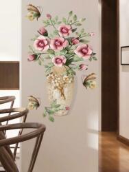Vanshe Homedecor Falmatrica nappaliba - Virágok vázában 2
