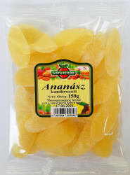 Naturfood kandírozott ananász 150 g - nutriworld